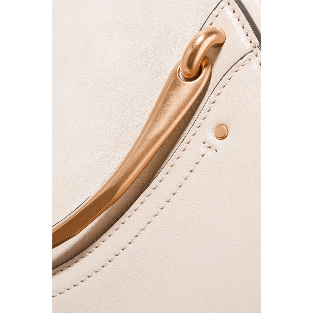 Chloé Pixie Large Suede & Leather Shoulder Bag NWT - Picture 5 of 16